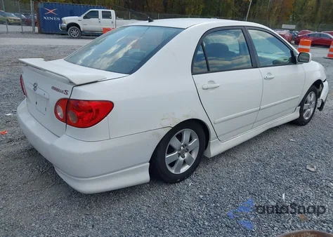 2007 Toyota Corolla S from USA, damaged, VIN 2T1BR32E37C754051